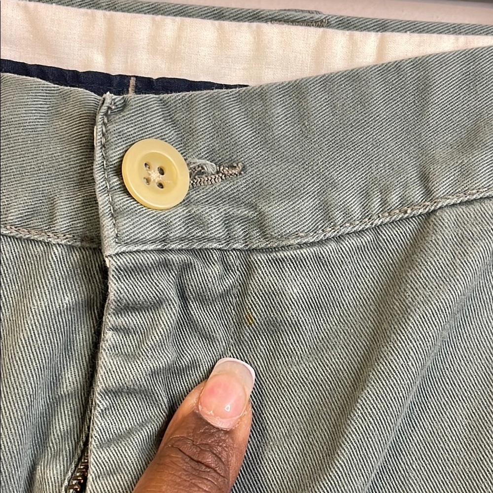 Nautica Men's Classic Green Cargo Shorts size 40 waist #103 - Picture 5 of 11